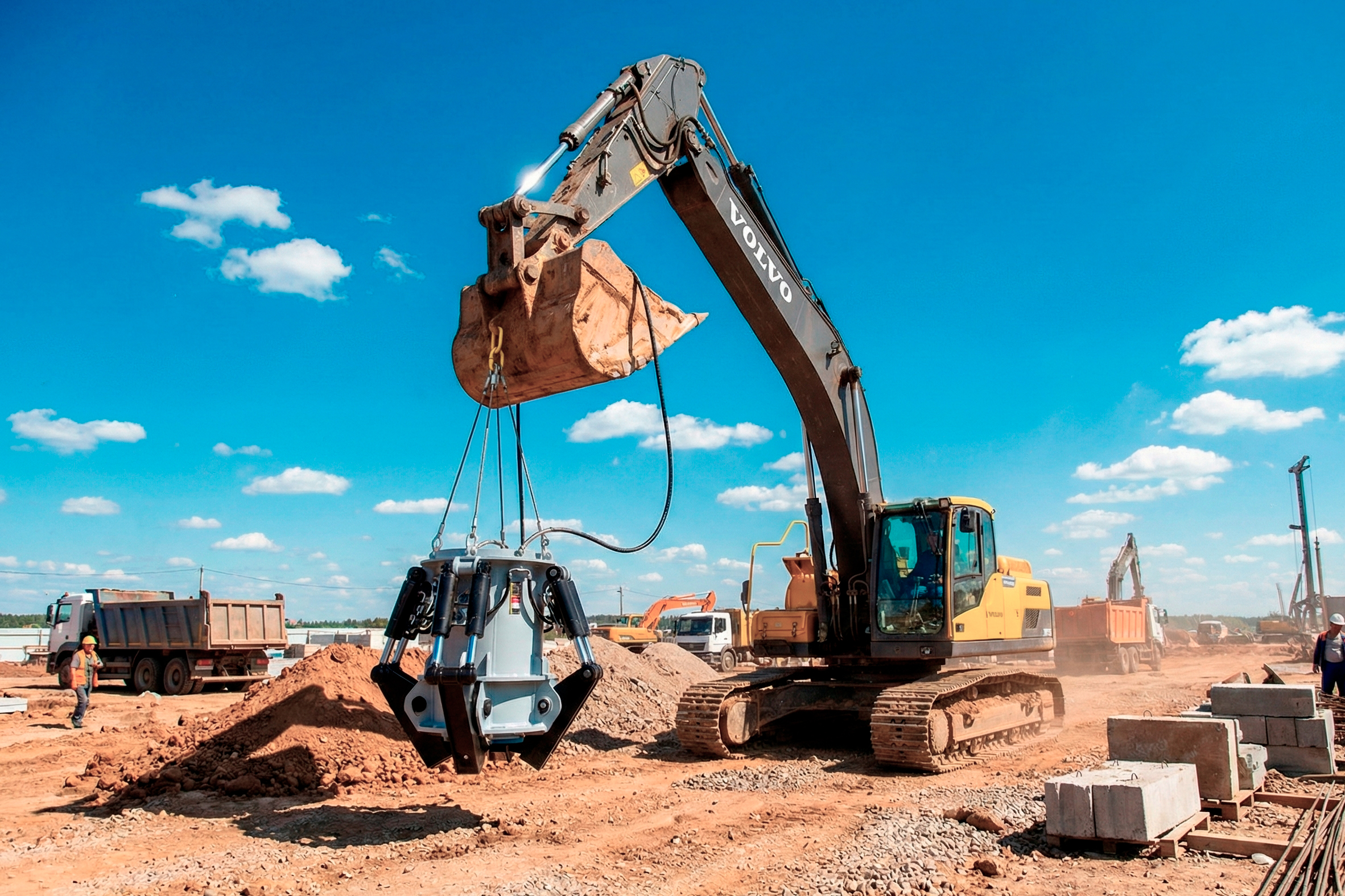 Сваерезка для экскаватора Kibbler B400-8